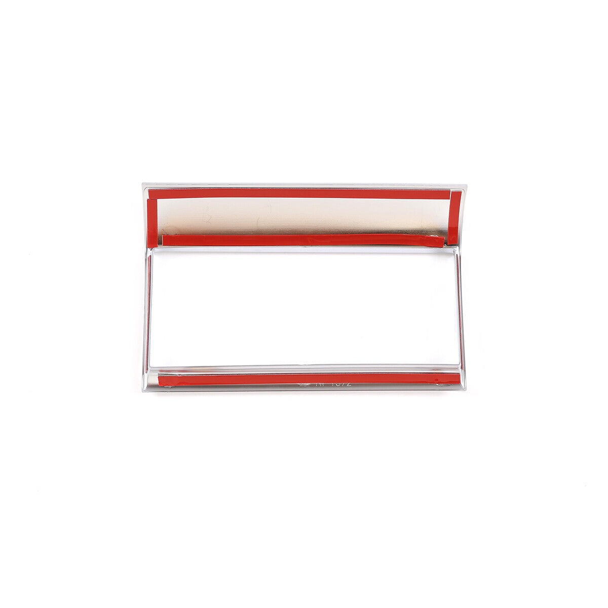 Silver Console Navigation Screen Trim Cover For Land Rover Discovery Sport 20-22 7
