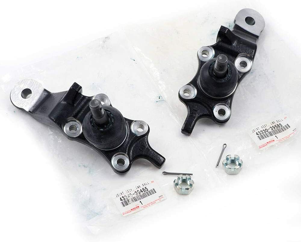TOYOTA OEM Front LH & RH Lower Ball Joints & Bolt 8Qty Set For LandCruiser 4