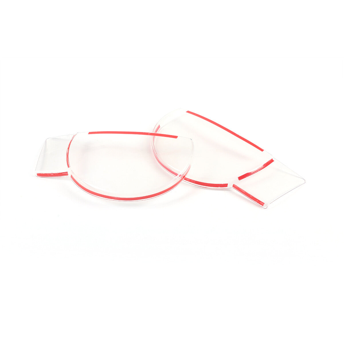 Smoked Clear Tail Light Cover Blackout Trim For LR Defender 90 110 L663 20-22 10