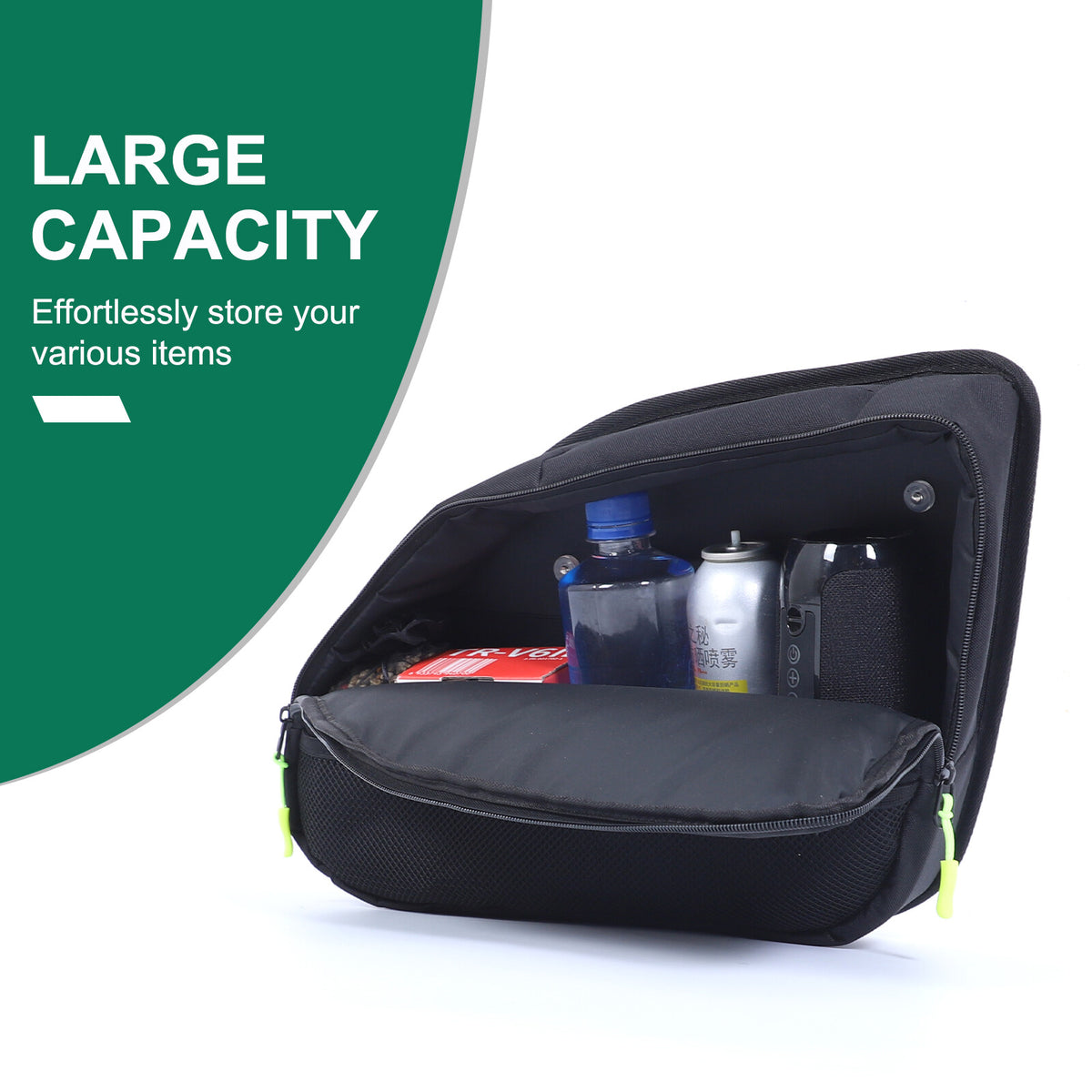 Rear Trunk Left Side Storage Bag Pocket Organizer For Mitsubishi Outlander 16-20 14