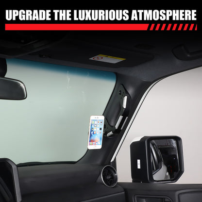 Replacement Aluminum Alloy A-Pillar Grab Handle For Toyota LC250 Prado 2024+ 18