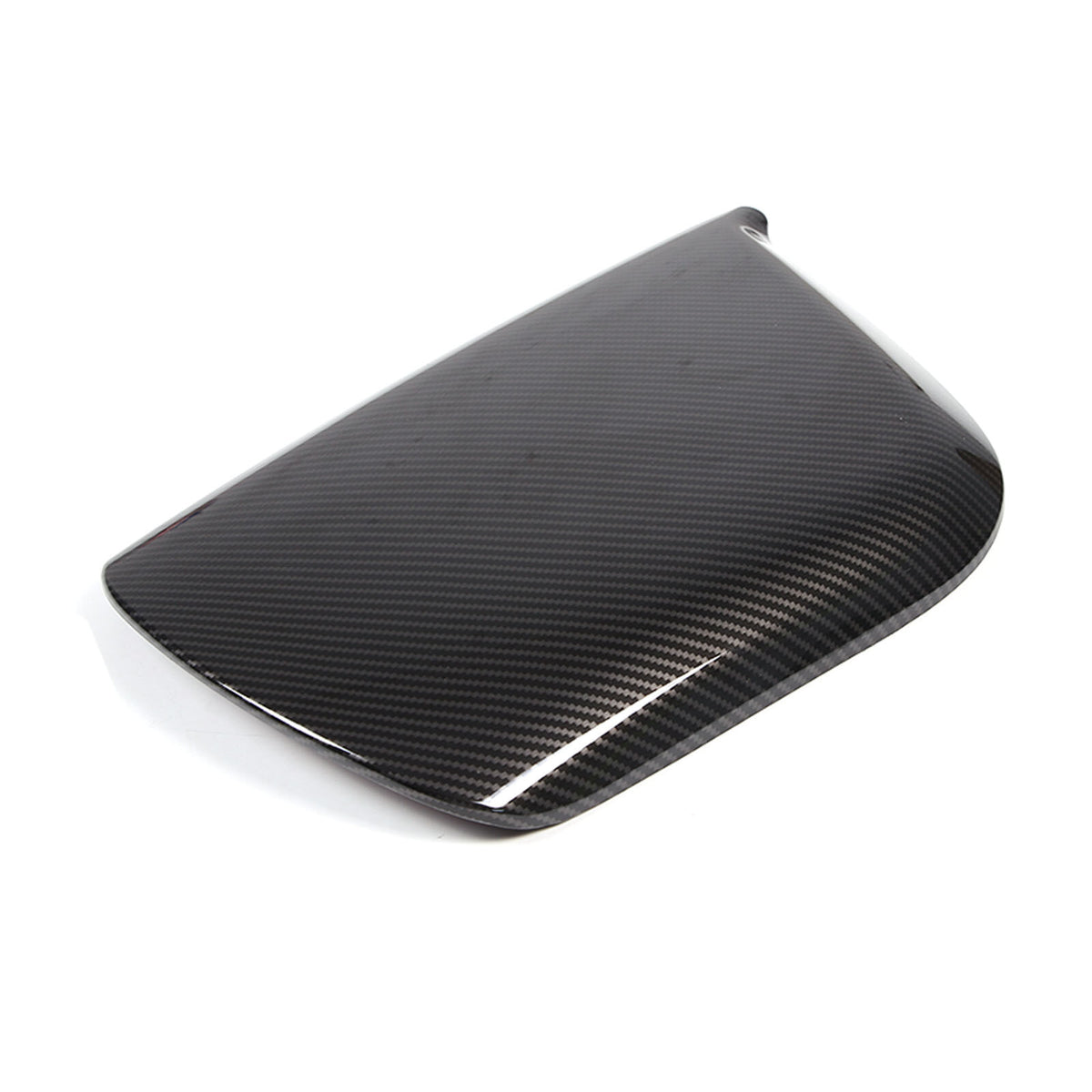 ABS Carbon fiber Center Console Armrest Box Cover Trim For Corvette C7 2014-19 4
