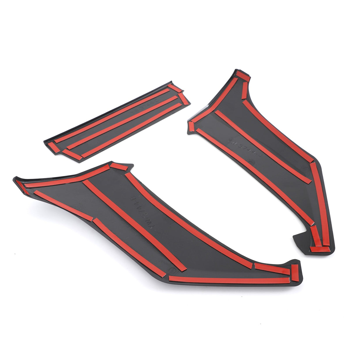 Matte Black ABS Center Console Knee Side Panel Trim For LR Defender L663 2025+ 10