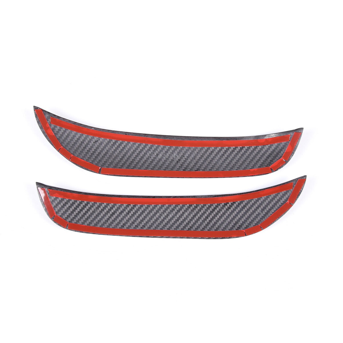 Real Carbon Fiber Front Fog Light Trim Strip Cover For Maserati Grecale 2022-23 6
