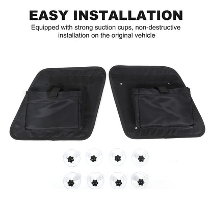Rear Trunk Anti-roll Window Storage Bag Organizer Oxford For Toyota FJ 2007-2014 4