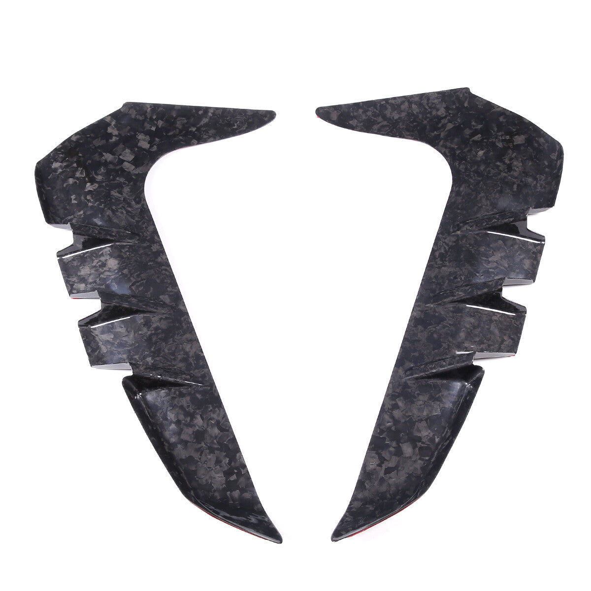 Forged Carbon Front Side Fender Air Outlet Trim For Toyota GR86 Subaru BRZ 2022+ 8