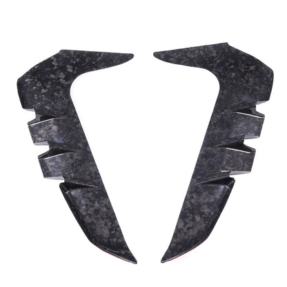 Forged Carbon Front Side Fender Air Outlet Trim For Toyota GR86 Subaru BRZ 2022+ 8
