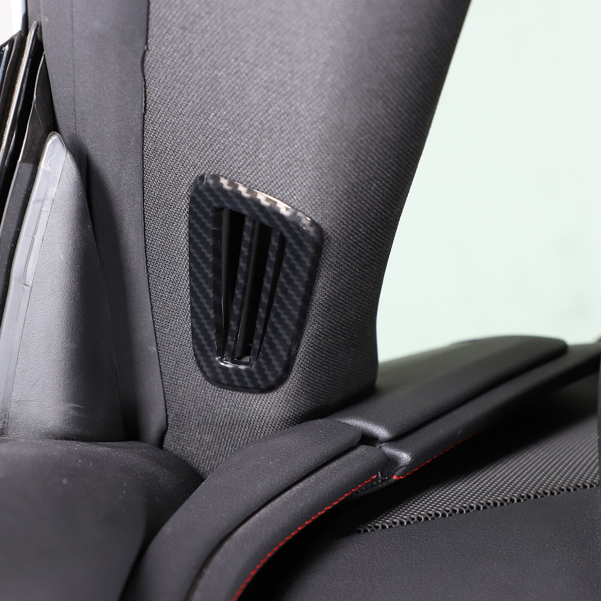Carbon Fiber ABS Interior Full Decor Cover Trim Kit For Corvette C8 2020-2025 - Styles 11-15 20