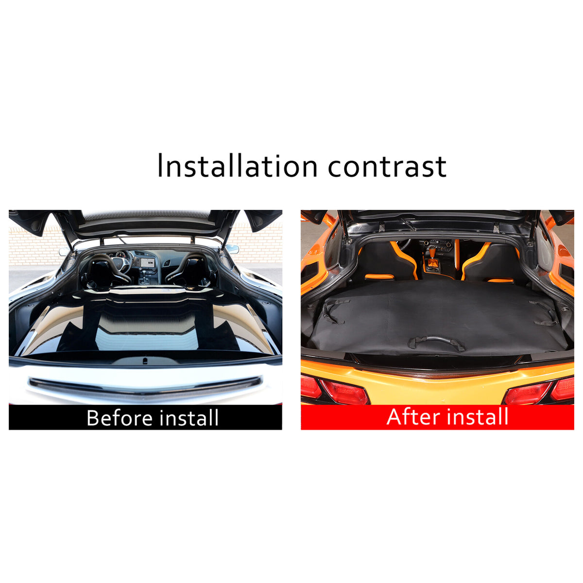 Targa Top Roof Panel Protection Storage Cover Bag For CORVETTE C7 14-2019 US 21