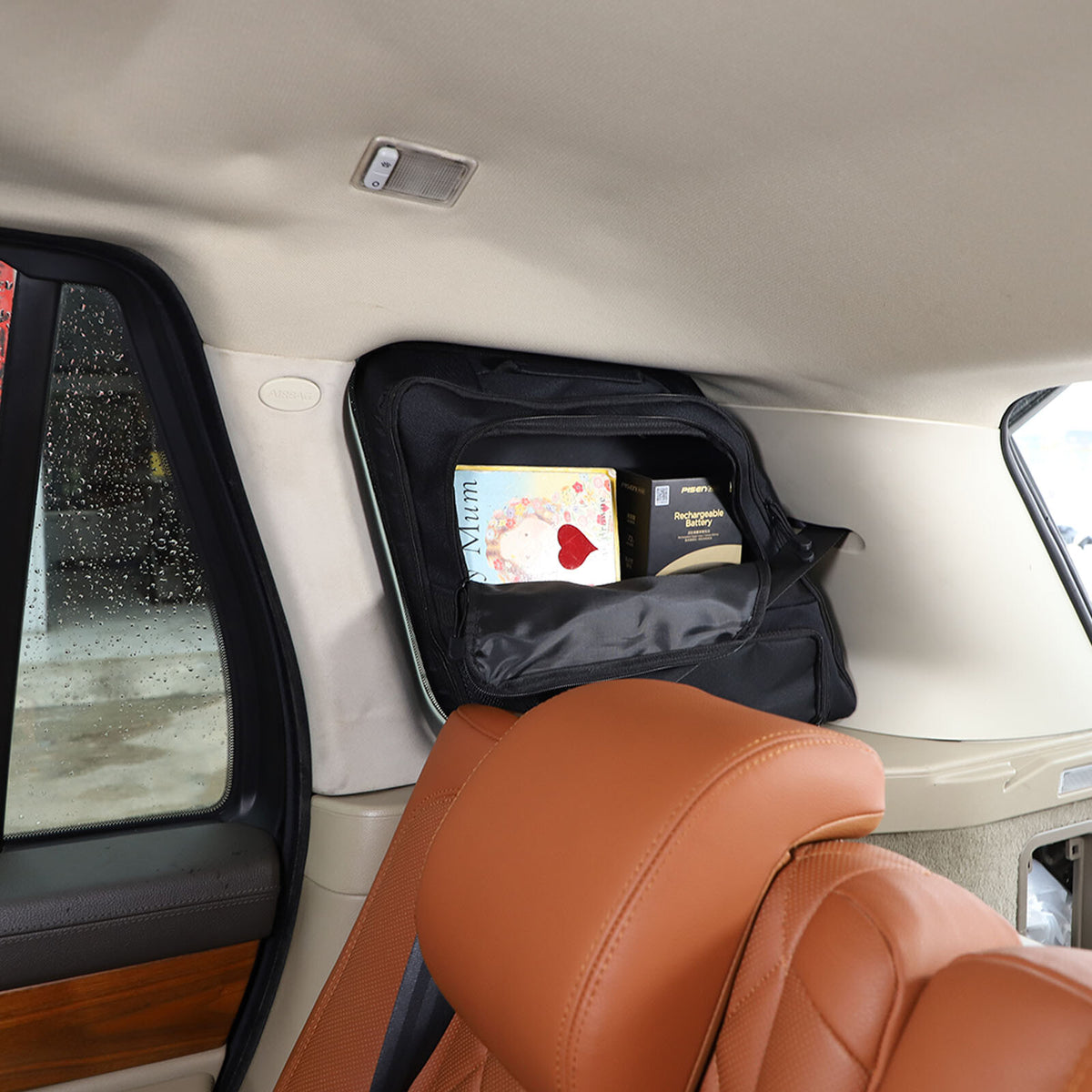 Car Trunk Right Side Window Storage Bag For Land Rover Range Rover Sport 2010 2
