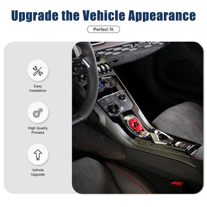 Real Carbon Fiber Center Multi Media Trim For Lamborghini Huracan 580/610 14-18 15