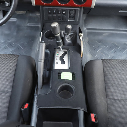 Suede Cloth Center Console Gear Shift Trim Cover For Toyota FJ Cruiser 07-21 US 5