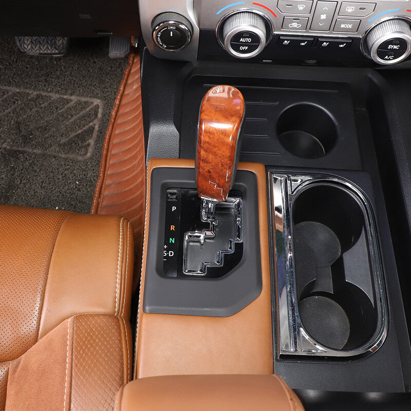 Matte Black Interior Center Console Trim Cover Kit Set For Toyota Tundra 14-21 - Styles 1-5 10