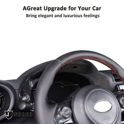 Real Carbon Fiber Tachometer Frame Cover Trim For GR86/Subaru BRZ 2022-24 US 4