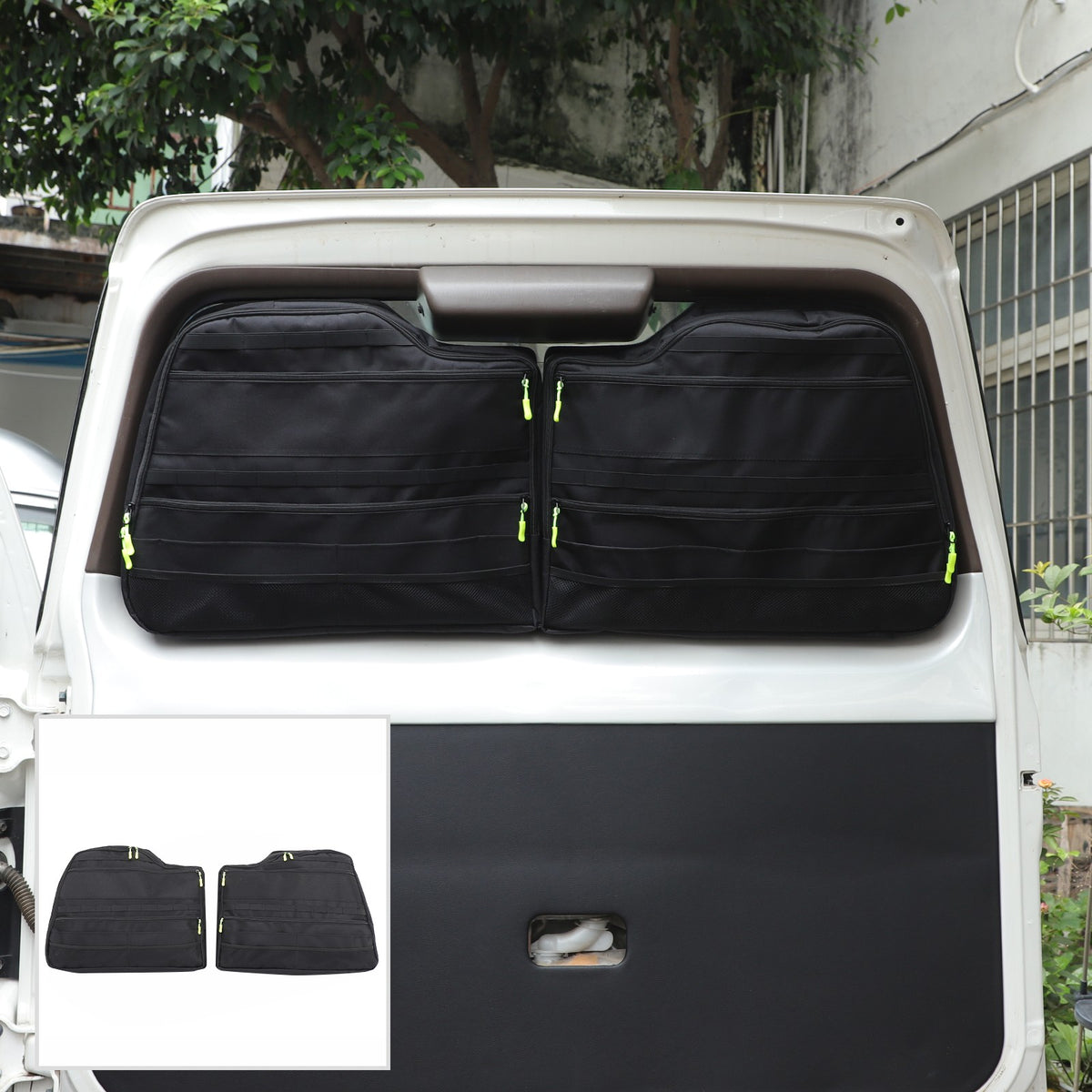 Rear Trunk Door Window Storage Bag Tray Box For Toyota Prado LC90 1996-2002 US 3