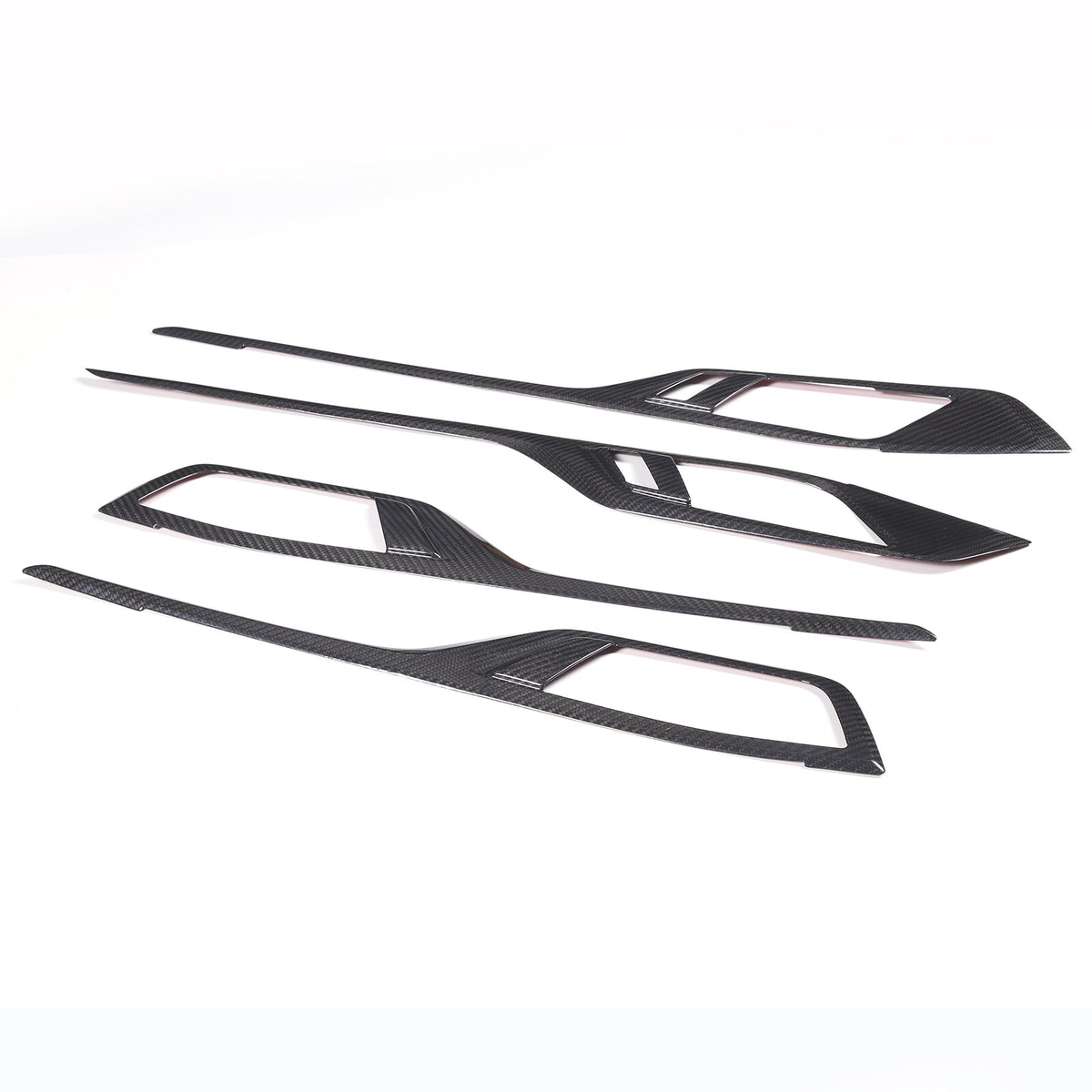 Real Carbon Fiber Interior Door Panel Trim For BMW 4 Series Gran Coupe G26 2022 13