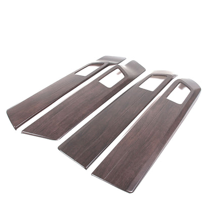 Oak Grain Inner Door Handle Panel Frame Trim For Toyota Tundra 2022-23 US 9