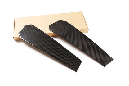 Real Carbon Fiber B-Pillar Panel Window Trim Cover For Lamborghini URUS 18-23 US 5
