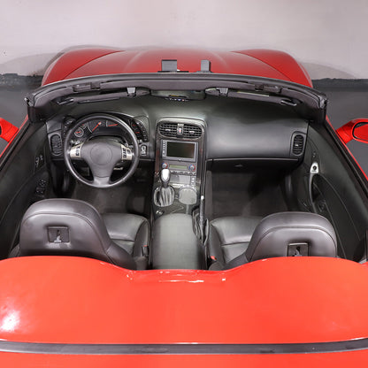 ABS Carbon Fiber Interior Console Dash Trim Cover For Corvette C6 2005-13 US 20