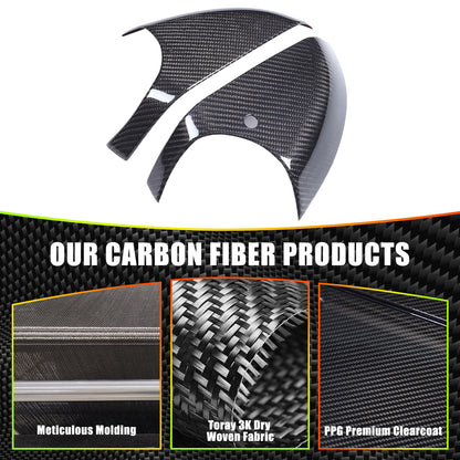Real Carbon Fiber Exterior Rearview Mirror Base Trim For Lotus Emira 21-23 US 17