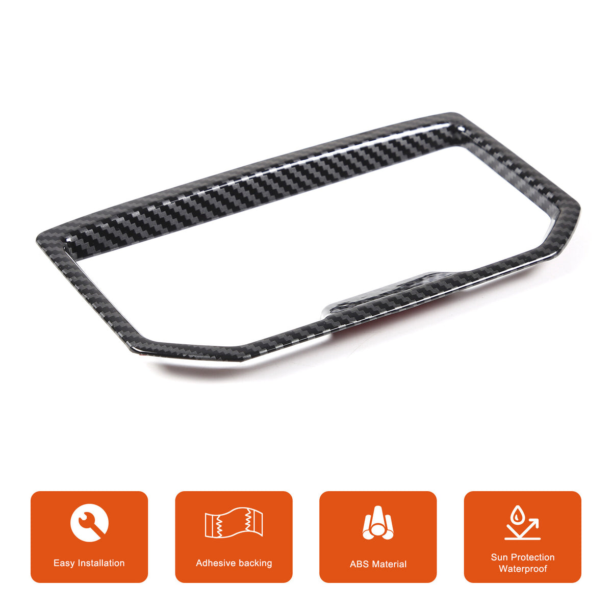 ABS Carbon Fiber Interior Full Set Panel Cover Trim Kit for Toyota Tacoma 24-26 - Styles 1-5 14