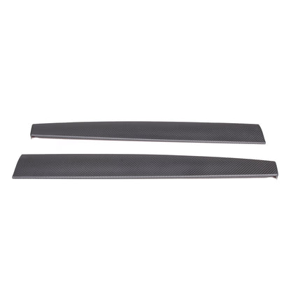 Matte Real Carbon Fiber Dashboard Panel Cover Trim For Tesla Model Y 3 2016-2022 6