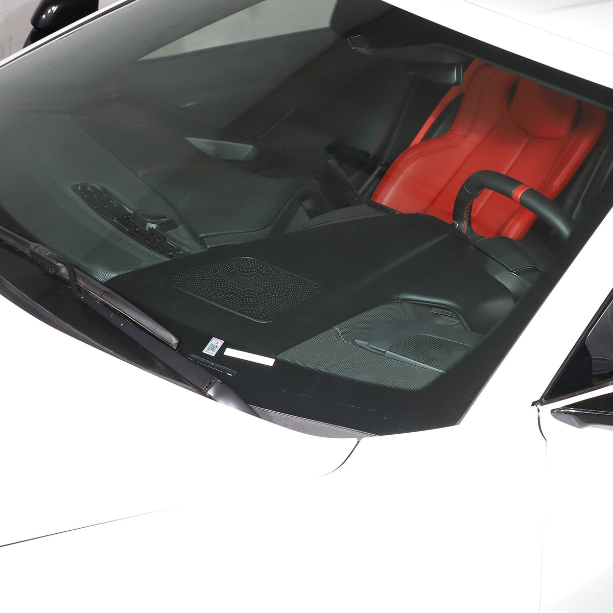 Matte Black ABS Full Interior Set Cover Trim Kit For Corvette C8 2020-25 - Styles 16-20 70