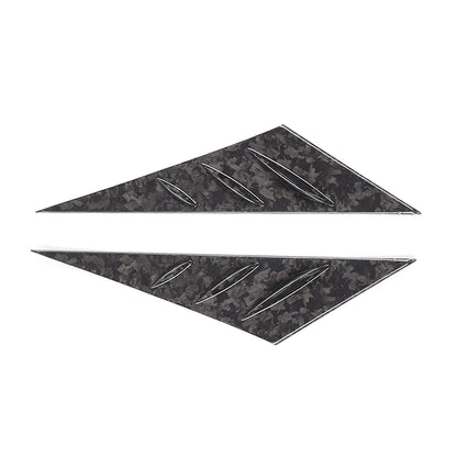 Forged Carbon Fiber Window Triangle A-Pillar Cover Trim For Corvette C6 2005-13 12
