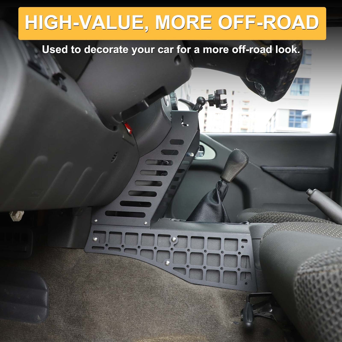 Center Console Multi-Function Extension Platform For Nissan Frontier 2009-2017 8