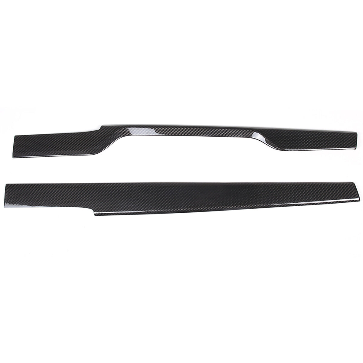 Real Dry Carbon Fiber Center Console Interior Trim Cover For Tesla Model S 23+ 79