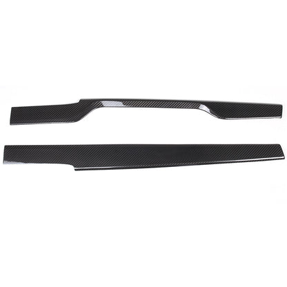 Real Dry Carbon Fiber Center Console Interior Trim Cover For Tesla Model S 23+ 79