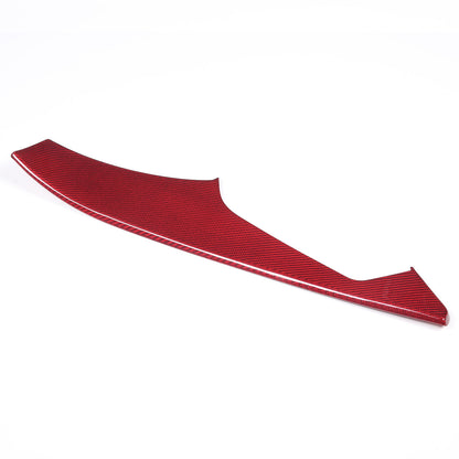 Red Carbon Fiber Interior Cab Door Panel Decoration Cover For C7 Corvette 14-19 11