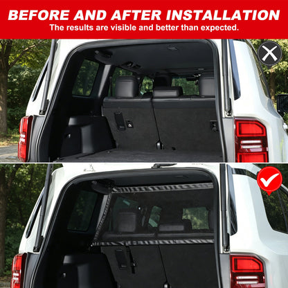 Trunk Safety Isolation Protection Net For Toyota Land Cruiser LC250 Prado 2024+ 21