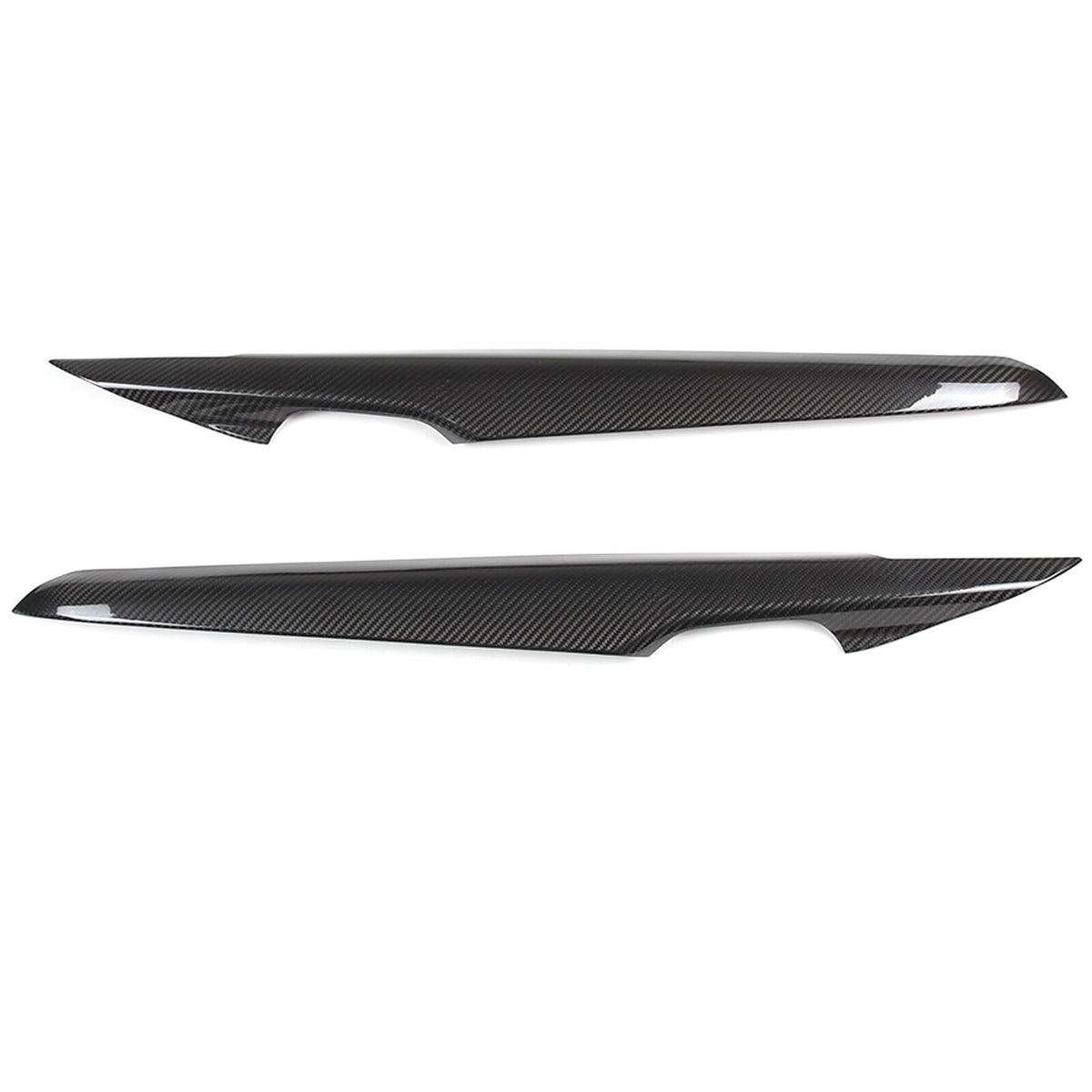 Real Carbon fiber Interior Inner Door Panel Cover Trim for Corvette C8 20-26 US 16