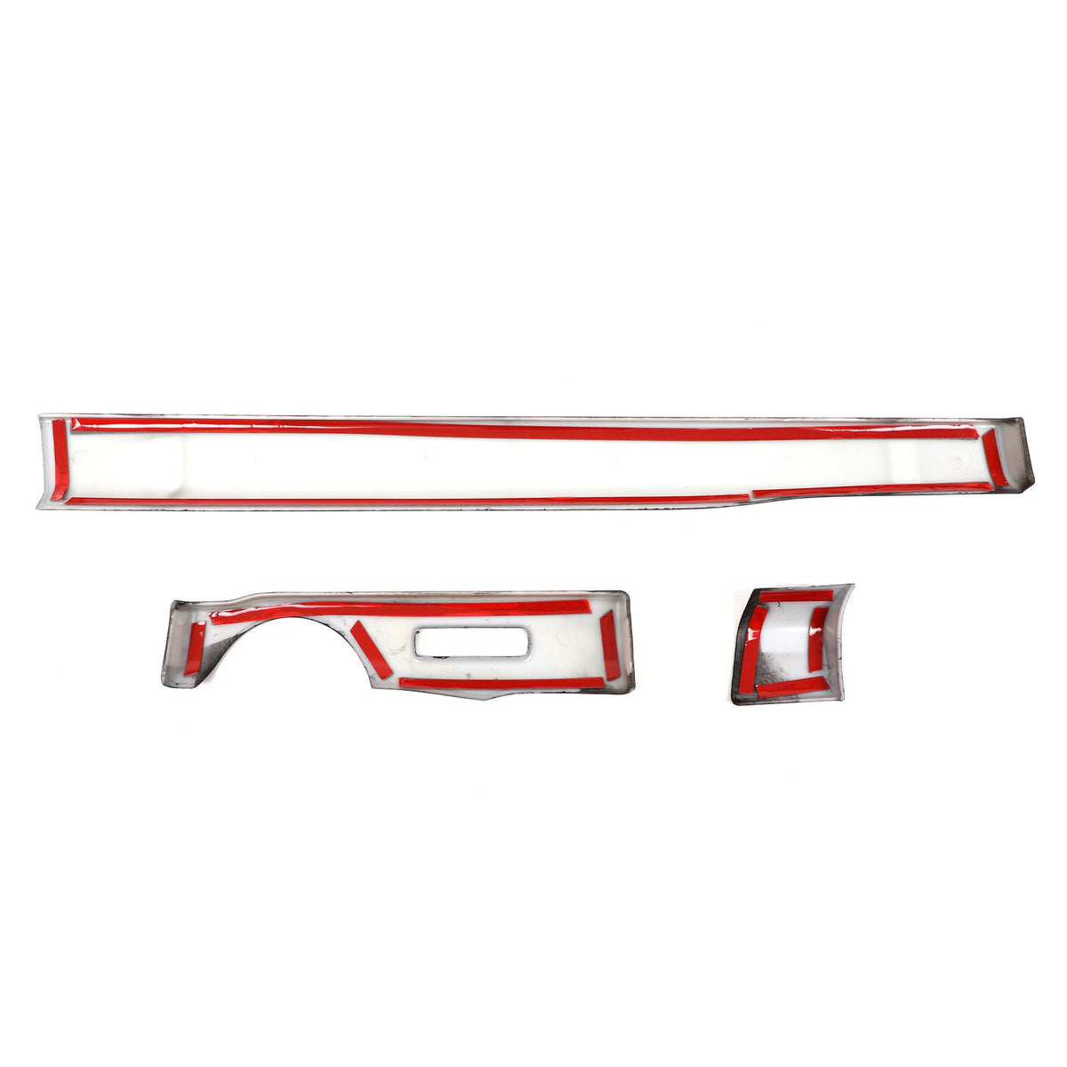 Black Wood Grain ABS Glove Box Upper Trim For Nissan Titan 2016-2023 US 19