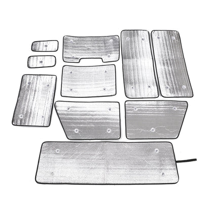 Car Full Window Sunshade Cover Shades Sun Visor For Land Rover Defender 2004-18 12
