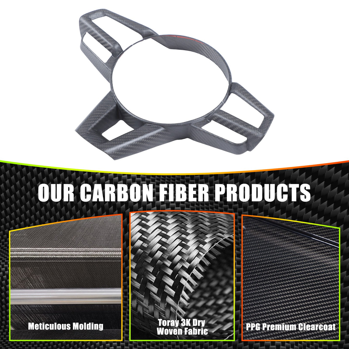 Matte Real Dry Carbon Fiber Interior Full Trim For Mazda MX-5 Miata 2016-2026 10