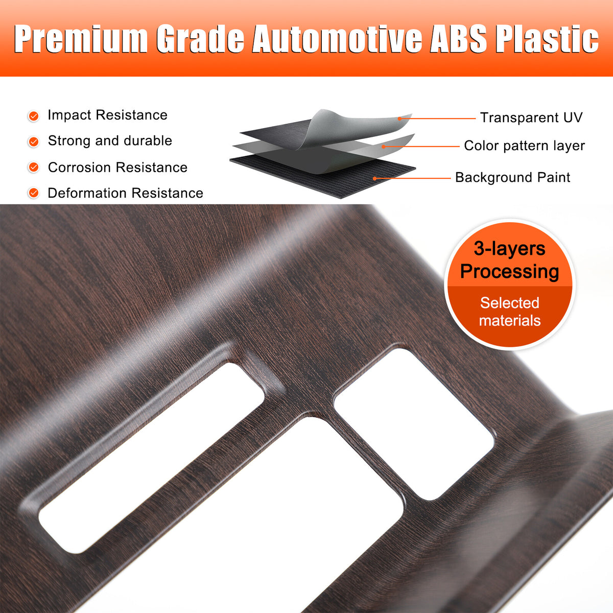 Grain Rear Air Vent Outlet Trim Cover For Range Rover Velar L560 2024+ 6