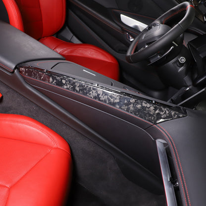 Forged Carbon Fiber Center Console Passenger Side Trim For Corvette C8 2020-25 11