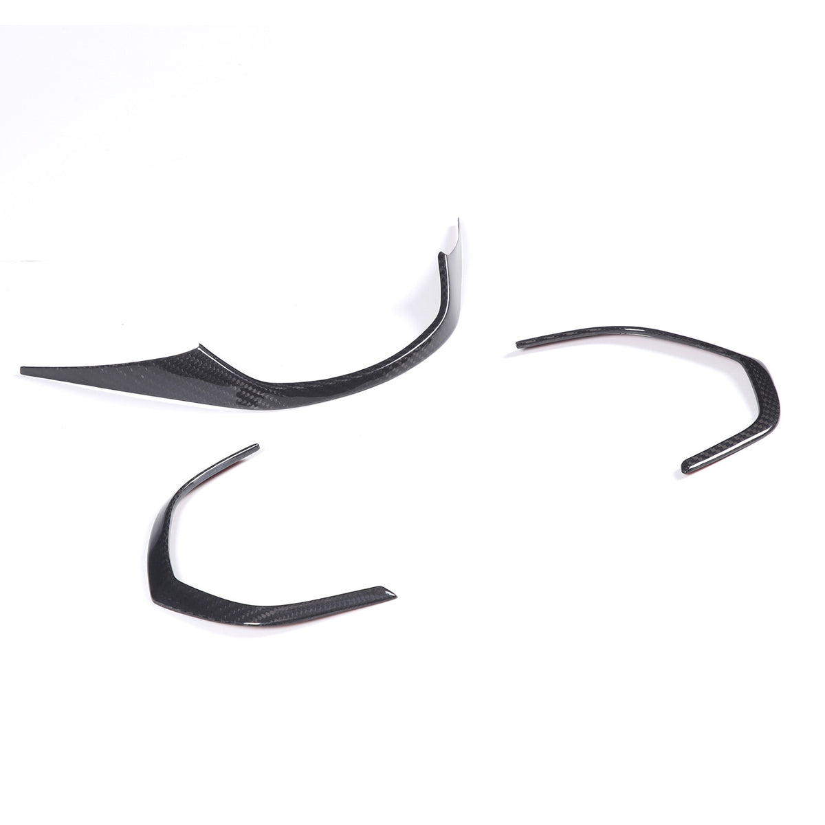 Real Carbon Fiber Interior Dashboard Trim Cover Decor Kit For Corvette C7 14-19 222
