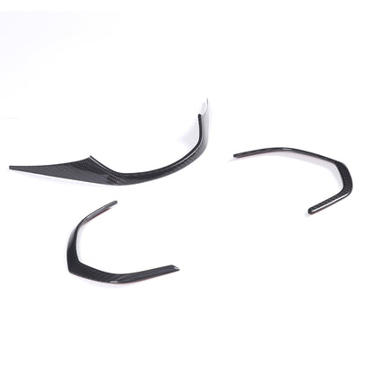Real Carbon Fiber Interior Dashboard Trim Cover Decor Kit For Corvette C7 14-19 222