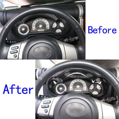 ABS Carbon Fiber Full Interior Center Decoration Trim Kit For FJ Cruiser 2007-21 - Styles 1-5 34