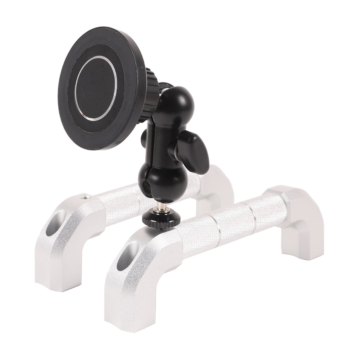 Replace Silver A-Pillar Handle W/Phone Mount For LR Defender L316 2004-2018 9