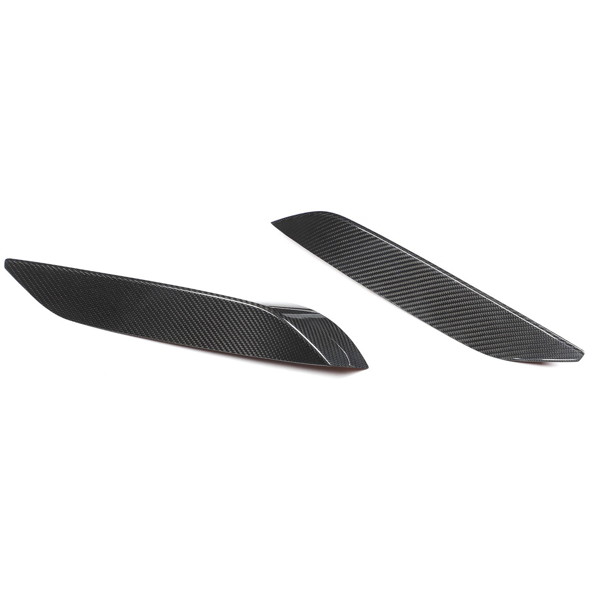 Real Carbon Fiber Front Bumper Upper Trim For BMW M3/M4 F80/F82 2015-2019 3