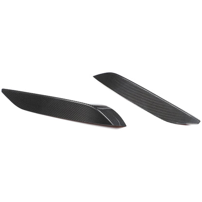 Real Carbon Fiber Front Bumper Upper Trim For BMW M3/M4 F80/F82 2015-2019 3