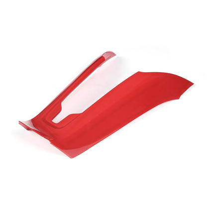 Red ABS Wireless Charger Cover Waterfall For C8 Corvette Z06 Z51 2020-26 US 12