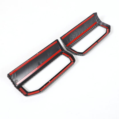 ABS Carbon Fiber Interior Full Set Panel Cover Trim Kit for Toyota Tacoma 24-26 - Styles 1-5 103