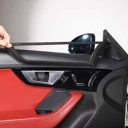 ABS Carbon Fiber Interior Full Set Cover Trim Kit For Jaguar F-type X152 2013-25 - Styles 11-15 3