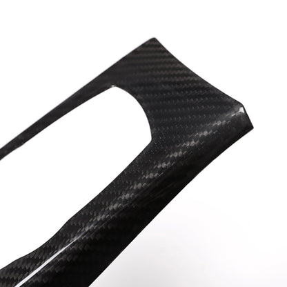 Real Carbon Fiber Center Console Mode Knob Trim For BMW 5 Series G30 2018-22 US 2