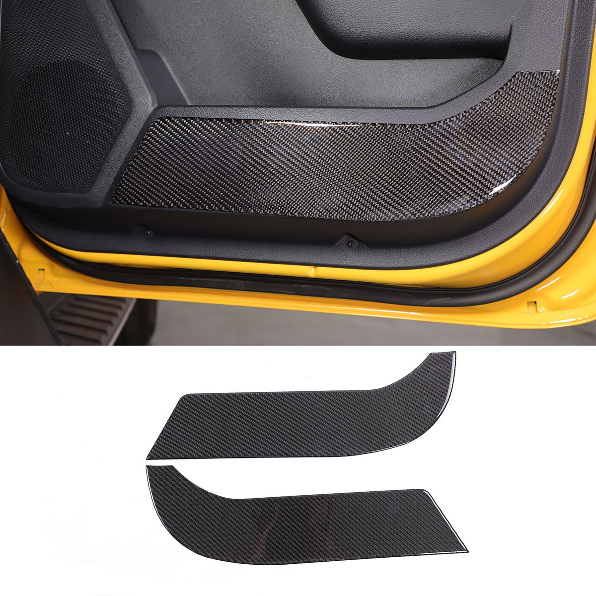 Front & Rear Door Bottom Anti-Kick Sticker Trim For Ford Ranger Raptor T9 2024 17
